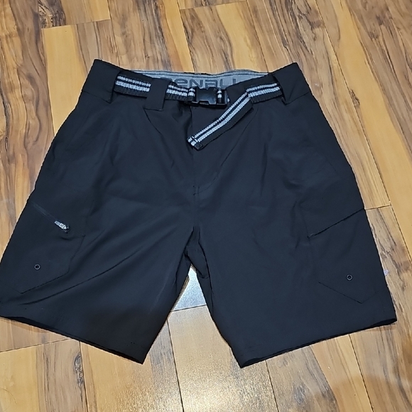 Denali Men's Black Shorts Size 32 With Belt - Picture 1 of 8